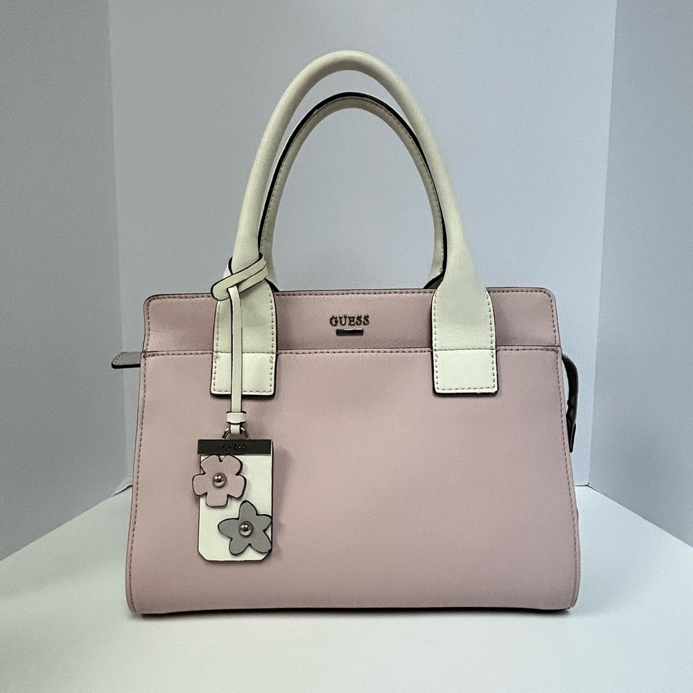 Guess Pink Flower Handbag